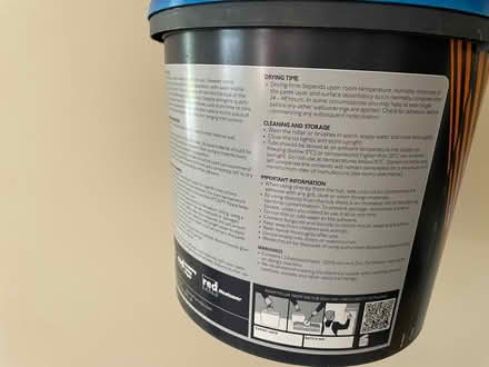 Photo of free 2.5L Wallrock Thermal Liner Adhesive (Abingdon OX14) #3