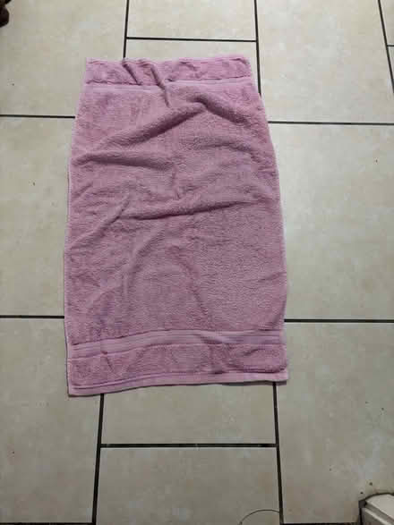 Photo of free Pink hand towel (Westbury BA13) #1