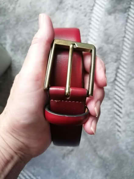 Photo of free Mens leather buckle belt (Presteigne LD8) #1