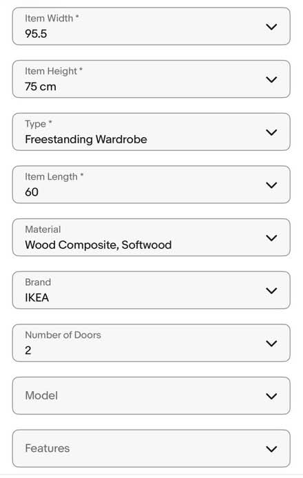 Photo of free 2 x pine wardrobes (N10) #3