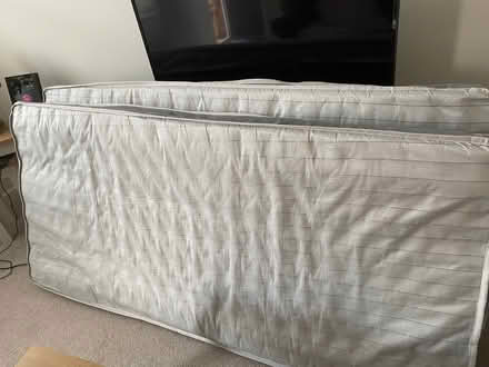 Photo of free 2 x single mattresses (Basingstoke Golf Club RG23) #1