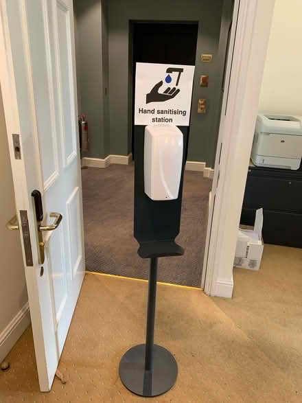 Photo of free Hand sanitiser stand for office (St. James’s. SW1) #1