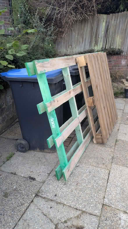 Photo of free Two Wooden Pallets (Sheddingdean RH15) #3