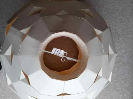 Photo of free Large cardboard ceiling lampshade (Middle of Morpeth NE61) #3