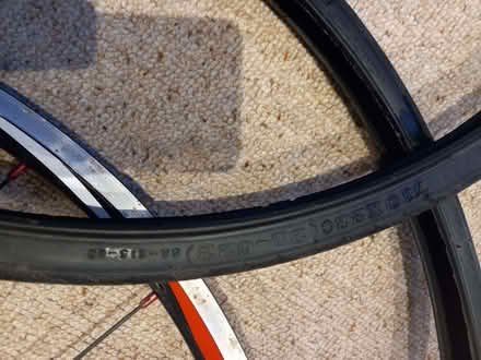 Photo of free 2 x bicycle wheels and 2 x tyres, history not known (Bernards Heath AL3) #3