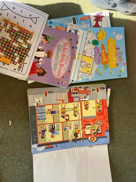 Photo of free Kids sticker and activity books (Blacklands TN34) #1