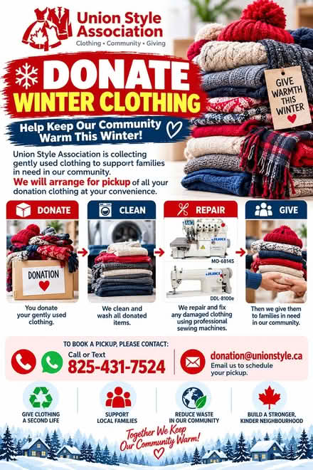 Photo of your clothing donation (Calgary) #1