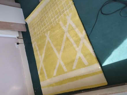 Photo of free Yellow woolen rug (Ealing W5) #1