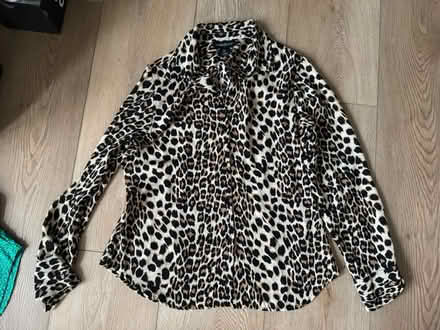 Photo of free Cheetah print button up (Astoria) #1