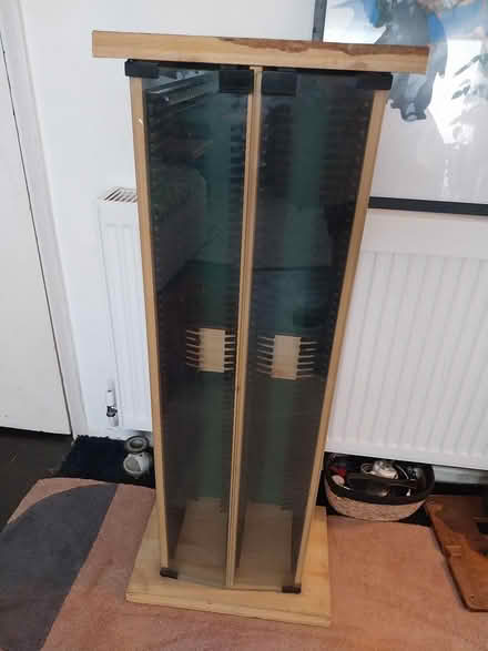 Photo of free Wooden CD tower (Leytonstone, E11) #1