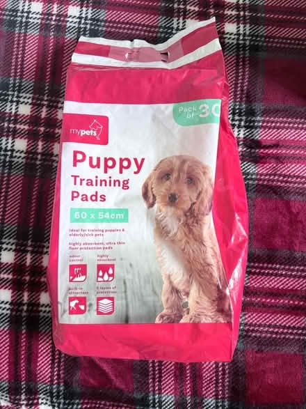Photo of free Half a pack of puppy training pads (Bampton OX18) #1