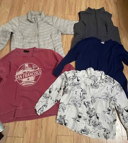Photo of free Women jacket sweatshirt vest (L) (Sunnyvale Community Center) #1