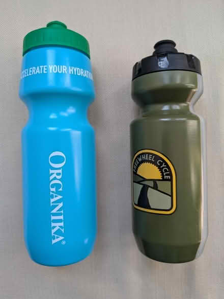 Photo of free Reusable bike water bottles (Bloor St W & South Kingsway) #1