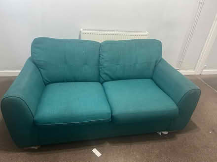 Photo of free 2 seater sofa and 1 single mattress. (Caldmore WS1) #2