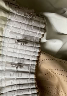 Photo of free Long (~3.4m) beige lined curtains (Glasgow Kelvinbridge G12) #4