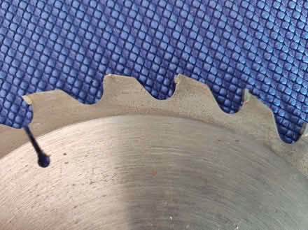 Photo of free Chop Saw blade 230mm x30mm, not perfect (Hollingbury BN1) #1