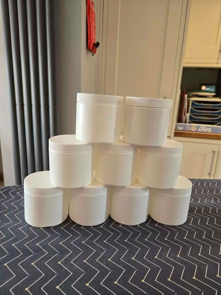 Photo of free White plastic tubs (Halton HP22) #1