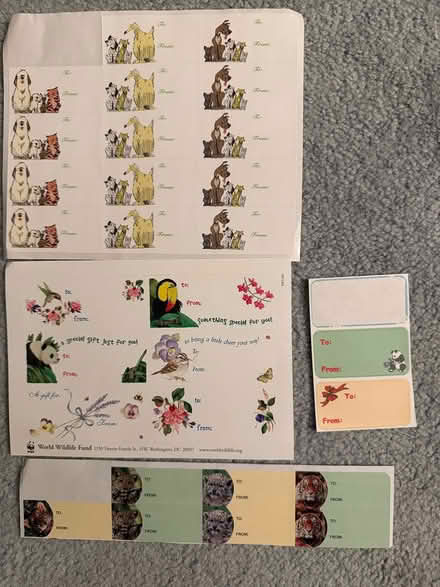 Photo of free Gift tags, holiday and other (Quincy and S Simms) #2