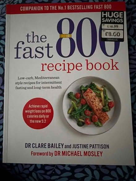 Photo of free Fast 800 Recipe Book (Purley CR8) #1
