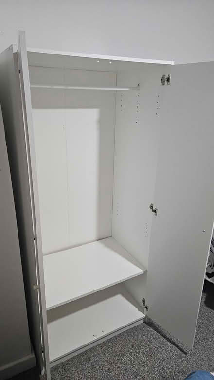 Photo of free Ikea wardrobe & Bedside drawers x2 (Summerseat BL9) #2