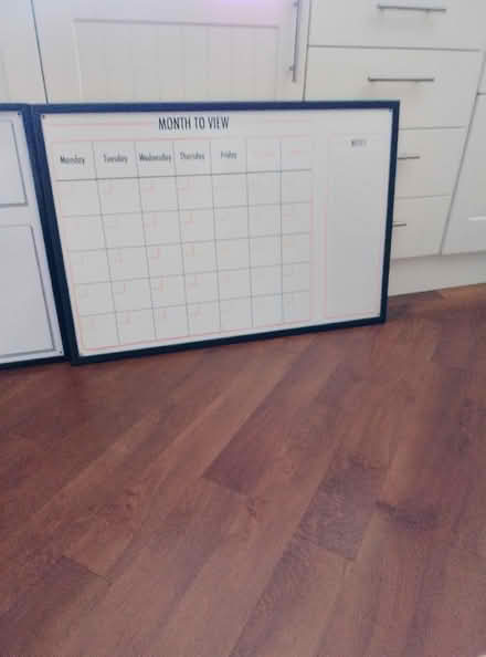 Photo of free Month by month wipable wall calendars suitable for an office (Harnage SY5) #2