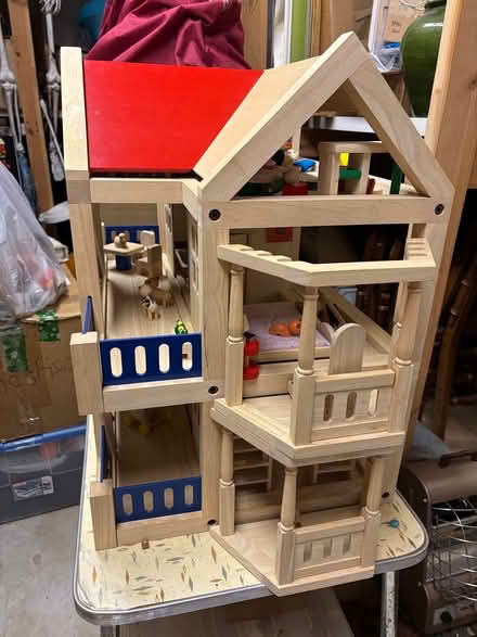 Photo of free Wooden Dollhouse (Oak Hill Area) #2