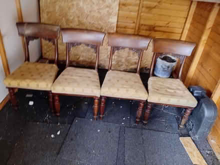 Photo of free 4 antique side chairs (Horton TF6) #1