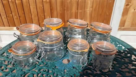 Photo of free 8 clip down Jars (Stifford Clays RM16) #1