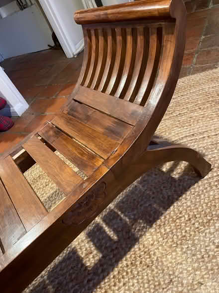 Photo of free Gorgeous wooden seat (Brigstock NN14) #2
