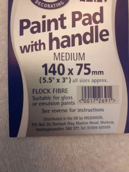 Photo of free Paint Pad and Handle (Birmingham City Centre B1) #3