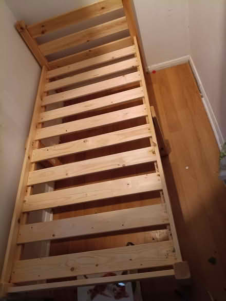 Photo of free Shorty/Toddler Bed Frame (Yateley GU46) #1