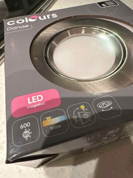 Photo of free 2 tilting LED down lights - dimmable (Penge SE20) #3