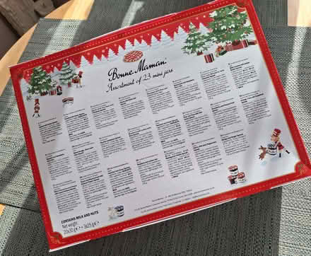 Photo of free EMPTY* Bonne Maman Advent Calendar Box (Old Park BT14) #3