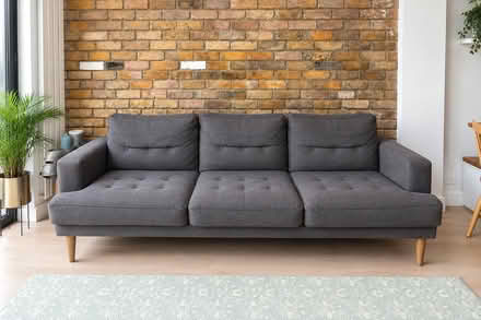Photo of free Grey 3 seater sofa (Hanwell W13) #1