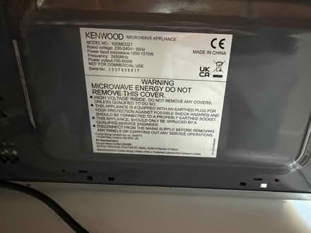 Photo of free Microwave (Northwood ST5) #4