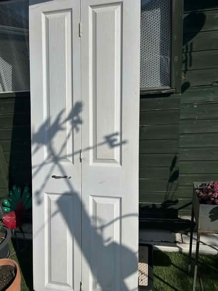 Photo of free Bifold door white 4 panel (Sprowston NR7) #1