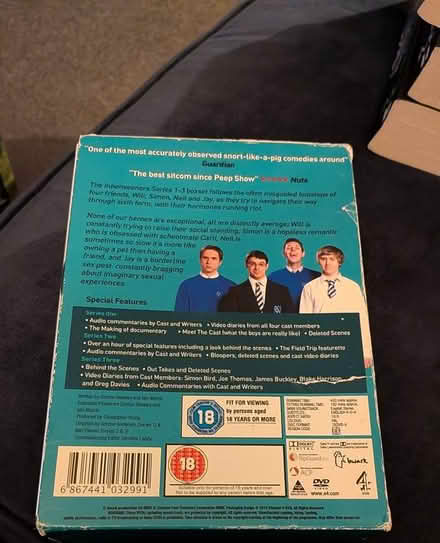 Photo of free The Inbetweeners Dvd (NN3 8XJ) #3