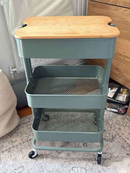 Photo of free ikea green trolley (Essex Road, Islington N1) #1