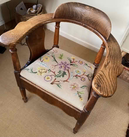 Photo of free Antique carver chair (Lodge Moor S10) #1