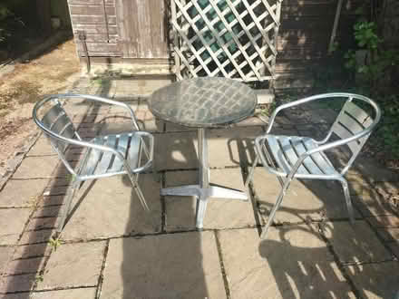 Photo of free Garden Table and Chairs Set (Stone Cross BN24) #1