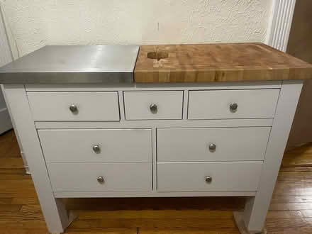 Photo of free Kitchen island w cutting board tops (Back Bay/Fenway line) #1