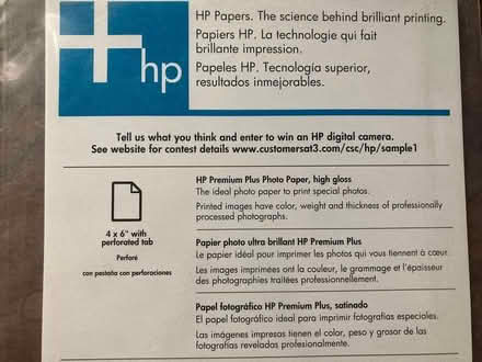 Photo of free small package of photo paper (Spring Hill, Somerville) #2