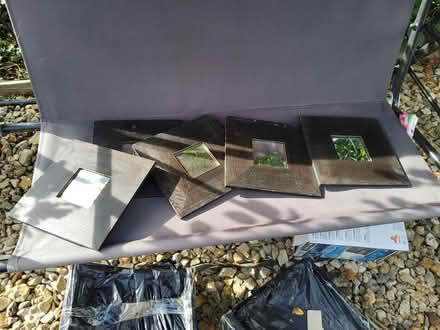 Photo of free A set of 5 wooden framed mirrors (Headington OX3) #1