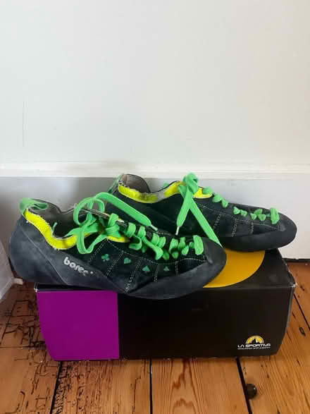 Photo of free Men’s climbing shoes size 9 1/2 (Hanover BN2) #1