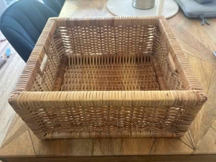 Photo of free Wicker basket (N16 Nr Stoke Newington Common) #1