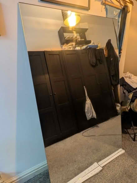 Photo of free XL Frameless Mirror: 160 × 98cm (Manchester M19) #1