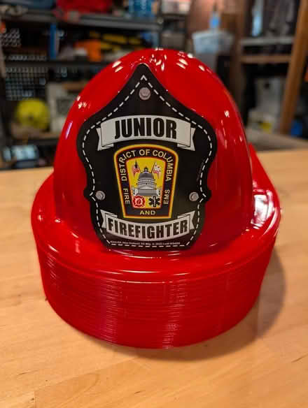 Photo of free 30 ish junior fire hats (capitol hill) #1