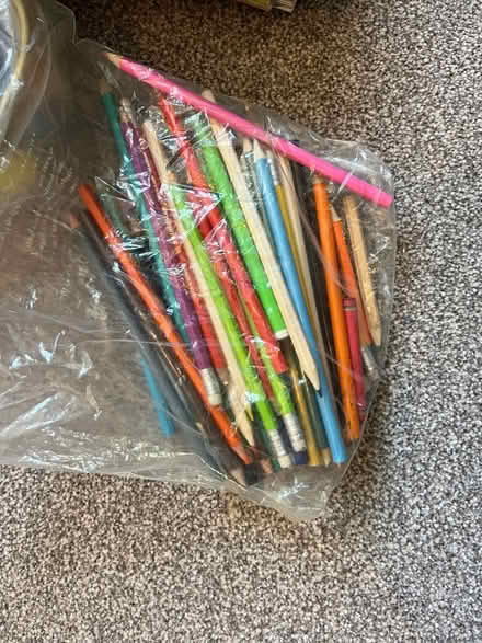Photo of free Colouring pencils (Barnham Broom NR9) #1