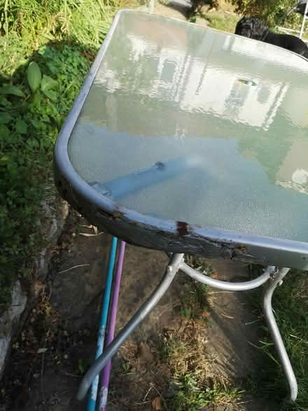 Photo of free Garden glass table (Norbury SW16) #3