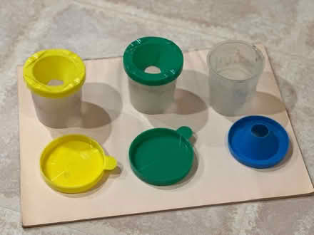 Photo of free Kids' paint cups (Beaverbrook) #1